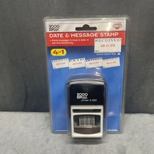 Cosco 2000 Plus Printer Date & Message Stamp 4 In 1 New Sealed Model S 260