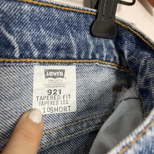 Vintage USA Made LEVI'S 505 Orange Tab Blue Jeans Size 10 short Medium Wash kids - Picture 11 of 13