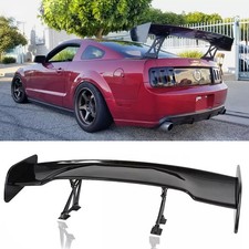 For Ford Mustang 2005-2021 Gloss Black 46 Gt Rear Trunk Spoiler Racing Wing For Ford Mustang 2005-2021 Gloss Black 46 Gt Rear Trunk Spoiler Racing Wing