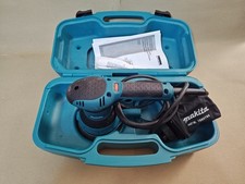 Makita 5 Orbital Sander W Variable Speed Hard Case -sanding Waxing Polishing Makita 5 Orbital Sander W Variable Speed Hard Case -sanding Waxing Polishing