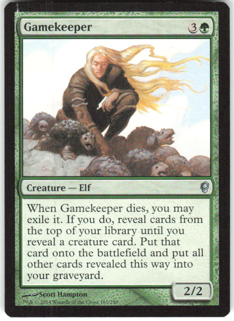 Gamekeeper 165 Conspiracy Magic: The Gathering LP MTG English Card