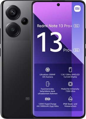 XIAOMI Redmi Note 13 Pro 5G Smartphone 12+512GB Handy ohne Vertrag 6,67 1,5K