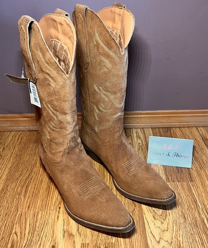 Dingo Damen 9M Out West Tall camelbraun Westernstiefel DI920