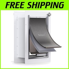 Medium Dog and Cat Door for Wall - Aluminum Frame