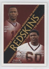 2000 Fleer Tradition Rookies to Watch Chris Samuels Leon Murray #365 1g9