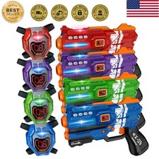 Exciting Laser Tag Guns Set with Digital Score Display - Great for Family Fun