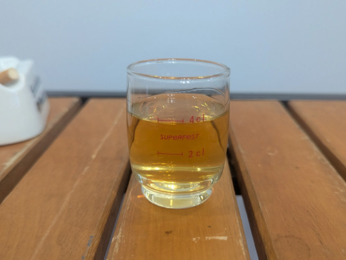 East German Superfest Small Shot Glass 2cl 4cl DDR GDR 1970s 1980s Vintage