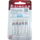 Pack of 10 Singer 2020 Universal Home Sewing Machine Needles