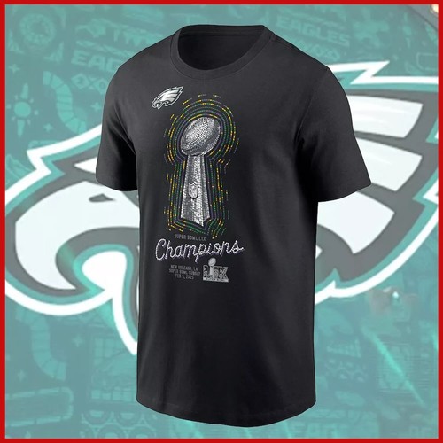 Philadelphia 2025 Eagle Super Bowl LIX Champions T-Shirt All Size S-4XL - Picture 6 of 11