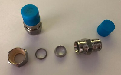 Dk-Lok Einschraubverschraubung 15mm - 1/2'' AG ISO/BSP (2er Pack)