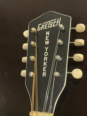 Vintage Gretsch New Yorker  mandolin electric Dearmond Gibson Martin fender strg