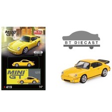 Mini Gt Porsche Ruf Ctr 1987 164 Diecast Model Car Blossom Yellow Mgt00419 Mini Gt Porsche Ruf Ctr 1987 164 Diecast Model Car Blossom Yellow Mgt00419