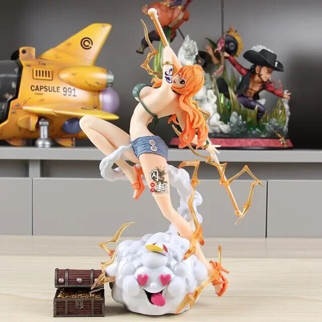 One Piece - Nami Anime Figura Modelo Figura Coleccionista (29cm)