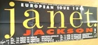 JANET JACKSON 1995 TOUR - orig. Concert Poster - Konzert Plakat - 168x59 cm F/U