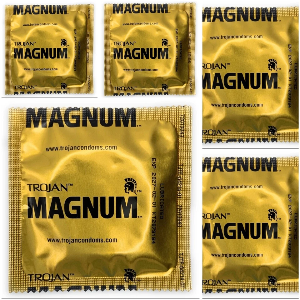 PAQUETE DE 1000 PRESERVATIVOS TROJAN MAGNUM GOLD A GRANEL, COMPRA MÁS AHORRA MÁS caducidad y 2028 Foto 2 de 3