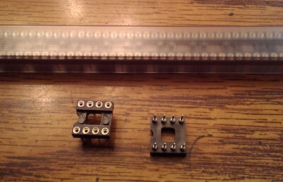 Lot of 30: Mill-Max 110-43-308-41-001000 :: DIP8 IC Sockets 
