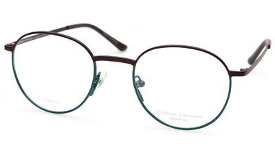 NEW PRODESIGN DENMARK 1438 c.5031 Brown EYEGLASSES GLASSES 50-22-145mm