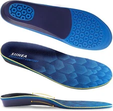 Great Arch Support Shoe Inserts Hollow Structural Shock Absorbing Orthotics Cu..