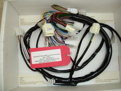 Yamaha DT125LC (Mk.1) Bj 1982+ (Nachbau Hauptkabelbaum)