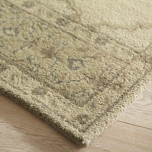 Pier 1 imports 5' x 8' Danna Ivory Round Handmade Contemporary Woolen Area Rugs eBay