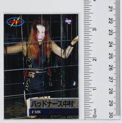 BAD NURSE NAKAMURA - 1995 BBM Pro-Wrestling Trading Card | eBay