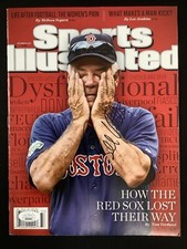 Bobby Valentine Signed Sports Illustrated 9/10/12 No Label RedSox Autograph JSA