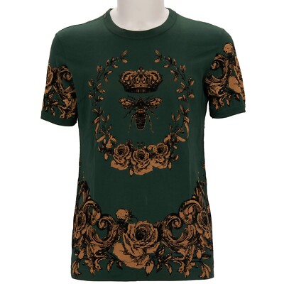 Dolce & Gabbana クラウン柄 ポロシャツ Dolce & Gabbana Crown print cotton polo shirt|G8HU6TFS76YHNY47
