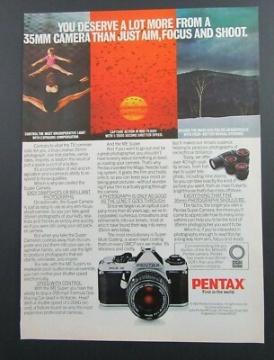 1981 PENTAX SLR 35MM CAMERA 