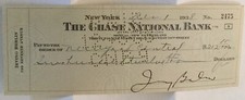 Irving berlin Signed Check New York Central RR Autographs MINT CONDITION