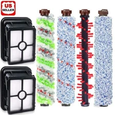 Replacement Hepa Filter Brush Roll Kit for Bissell Crosswave 1866 1868 2306 1926