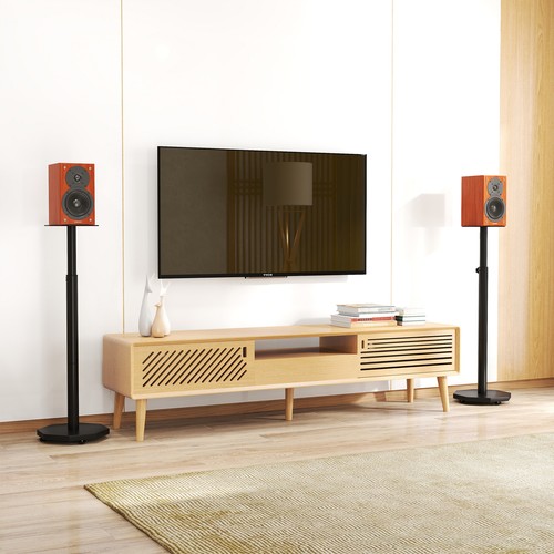2 × Floor Speaker Stands Adjustable Height for Studio Monitor Speaker Stands UK - Picture 7 of 9