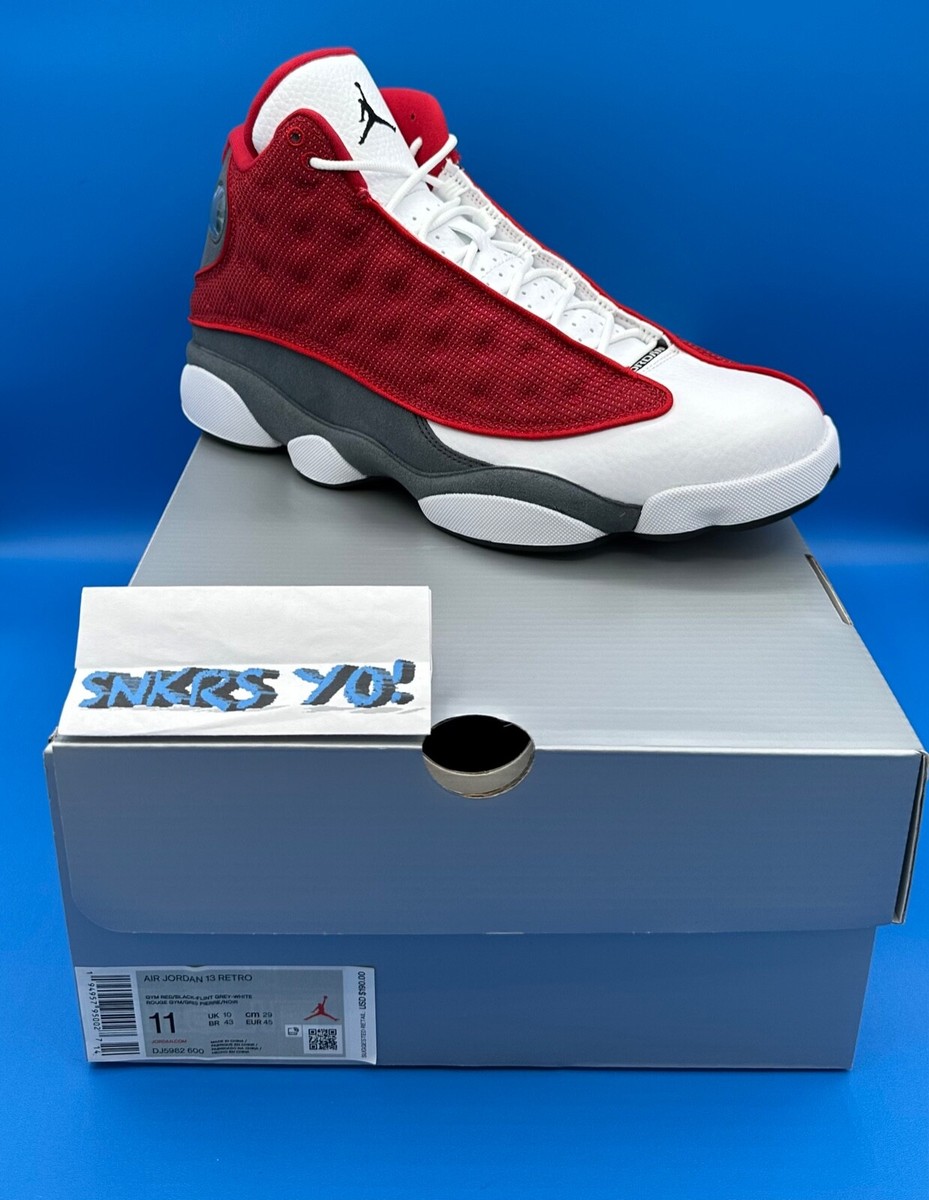 Jordan 13 Retro Gym Red Flint Grey (DJ5982-600) Men's Sizes 11 | eBay