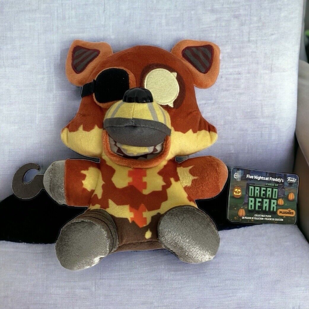 POP Funko Plush: Five Nights at Freddy's Dreadbear - Grim Foxy, Multicolor,  6 inches (56190)