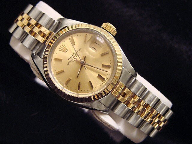 Rolex Lady-Datejust Champagne Women's 