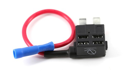 Add-A-Circuit Dual Regular ATO ATC APR Fuse Tap Kit Dash Cam Radar Install Pack - Picture 4 of 9