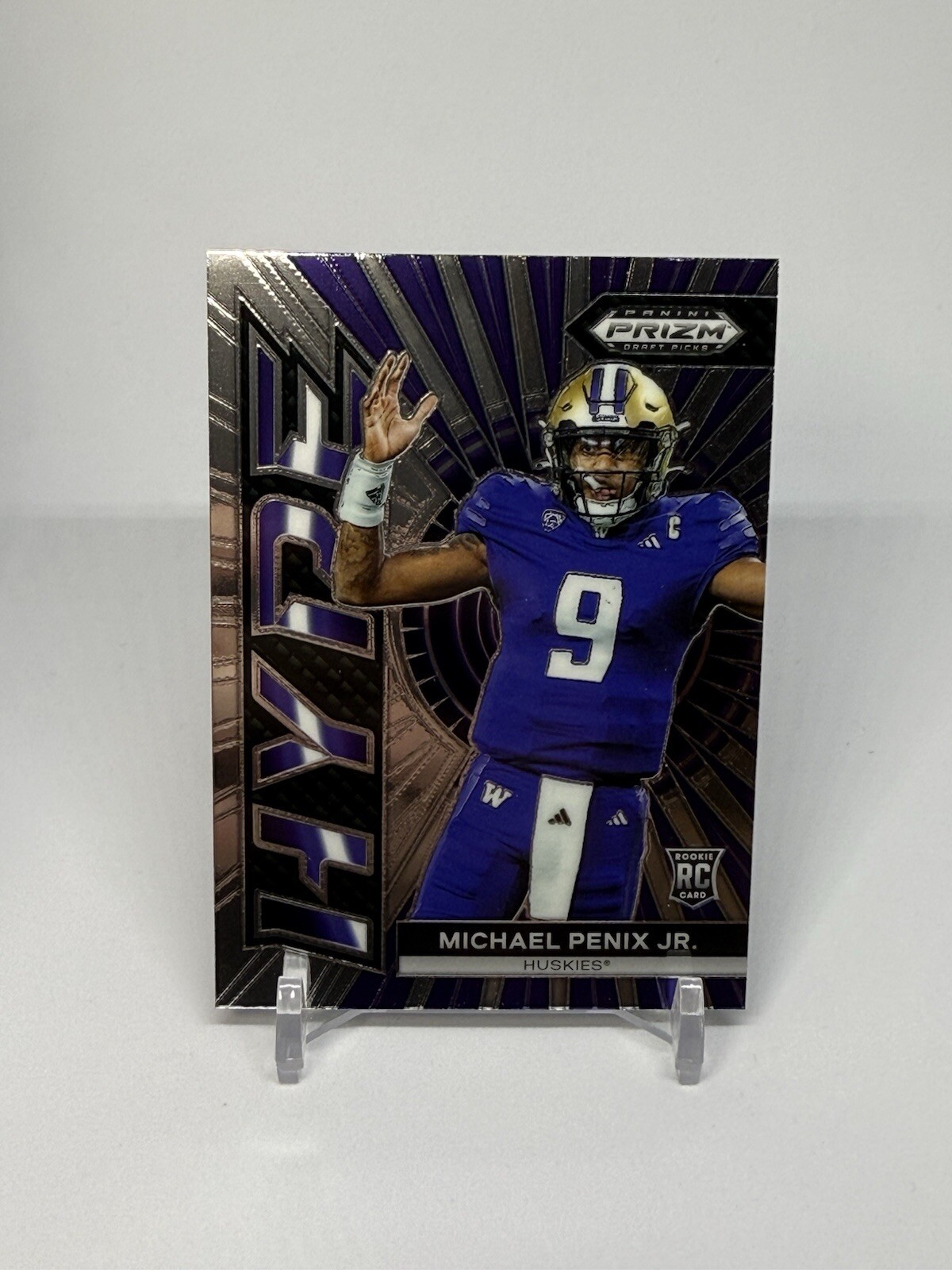 2024 Panini Prizm Draft Picks Michael Penix Jr. RC Hype