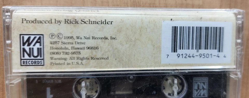 Songs of Liliuokalani by Galliard String Quartet Cassette Tape Hawaiian Hawaii - Image 3 of 3