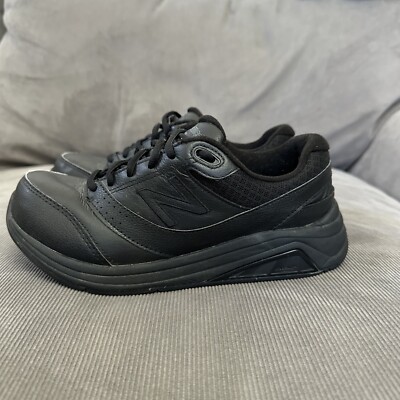 SIZE WIDE -NEW BALANCE 928 V3 ALL BLACK WOMENS WALKING SHOES No Insoles 