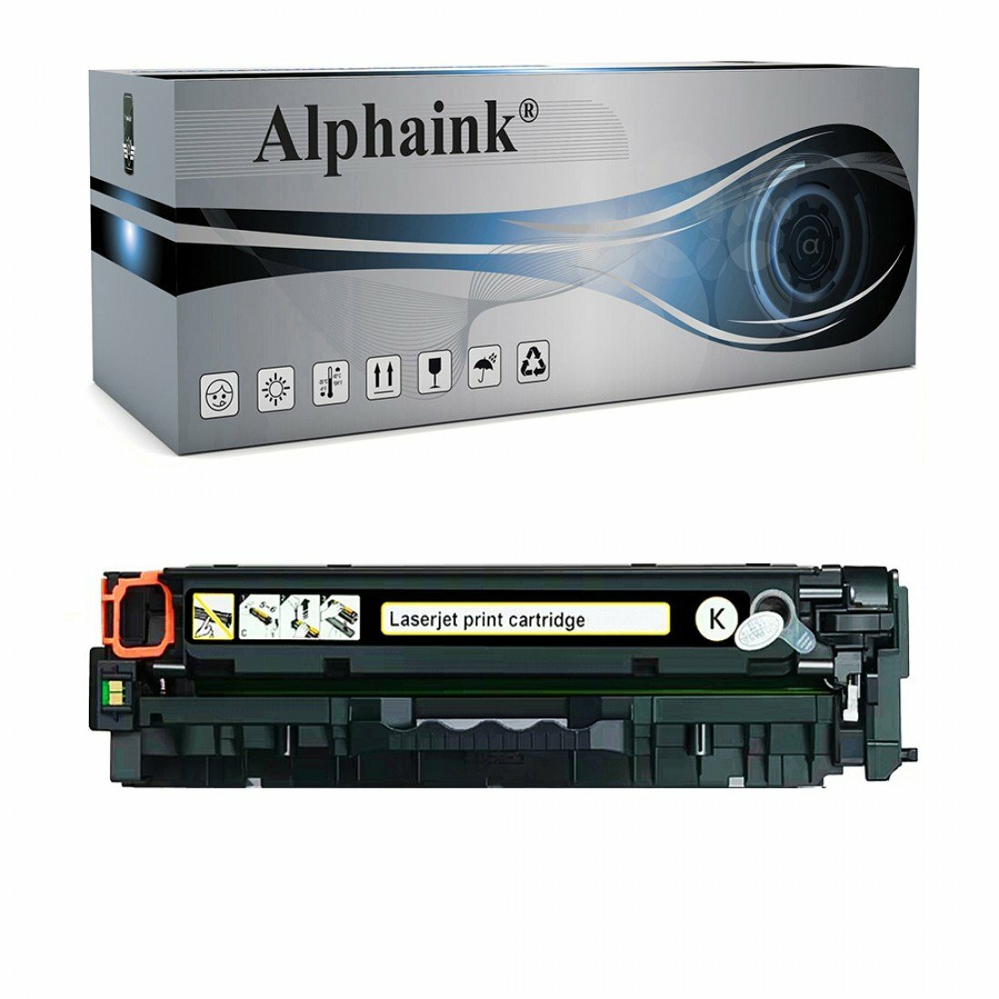 Toner CRG 718 Nero compatibile per Canon LBP 7200CDN 7210CDN 7660C 8340CDN 8350