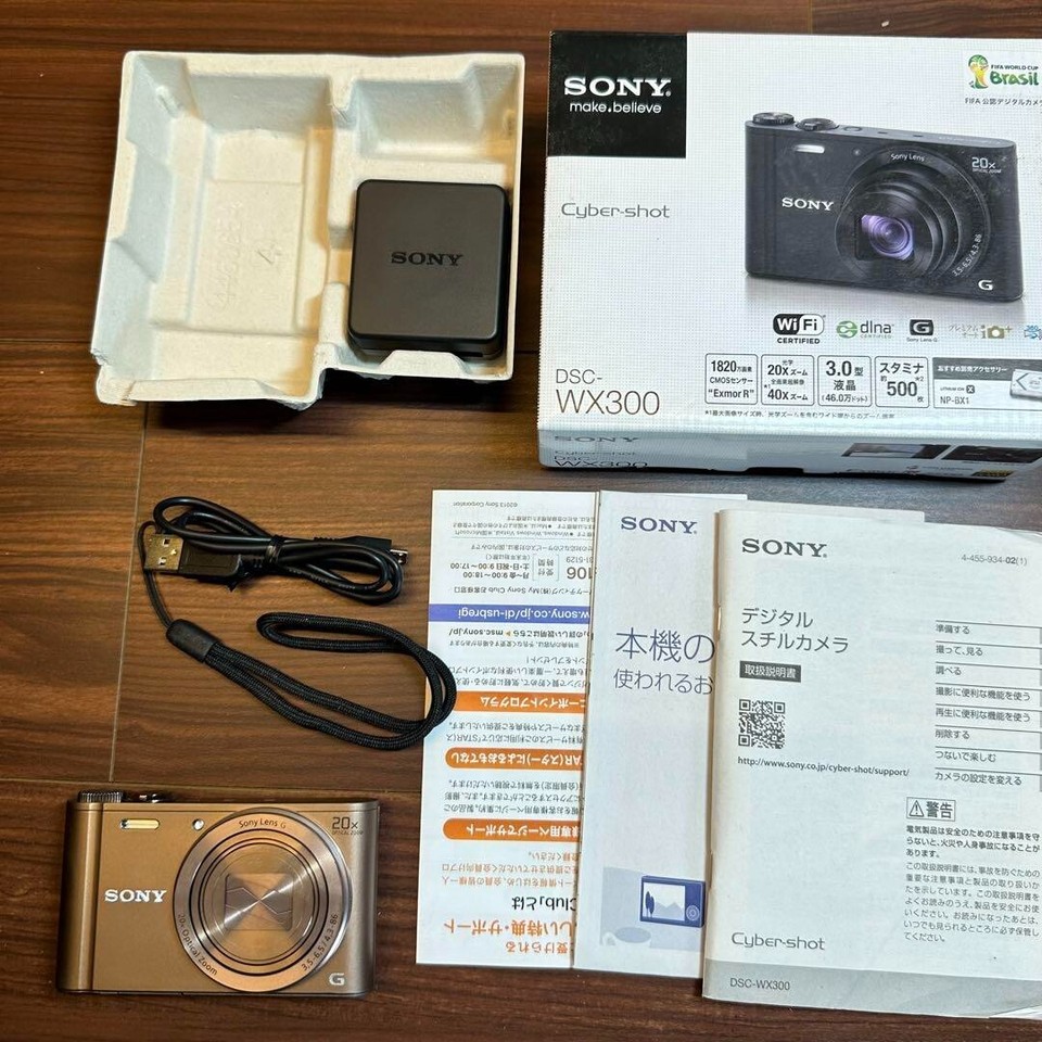 SONY Cybershot DSCWX300 Compact Digital Camera From Japan eBay