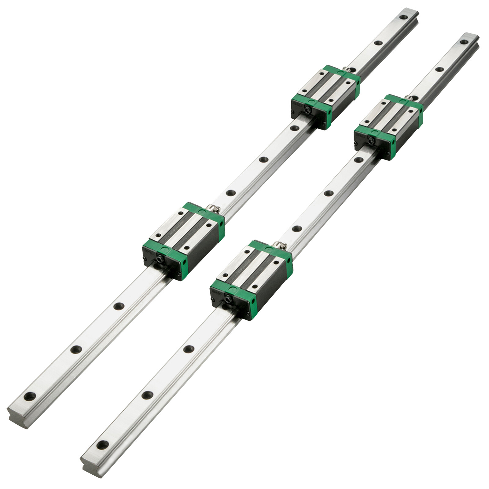 Rail de guidage linéaire HSR20 1700mm en acier trempé