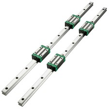 VEVOR HSR20-1700mm Rail de Guidage Linéaire Haute Précision Linéaire Guide CNC