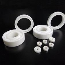 Full Ceramic Miniature Ball Bearings ZrO2 Zirconia 603 3x9x3mm to 699 9x20x6mm