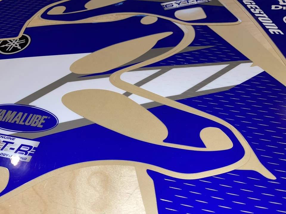 Calcomanías adhesivas YZ125 YZ250 YAMAHA para gráficos 2002-2004 Motocross MX Foto 3 de 4