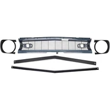 Standard Reproduction Grille with Trim for 1968 Camaro, 5-Piece Kit