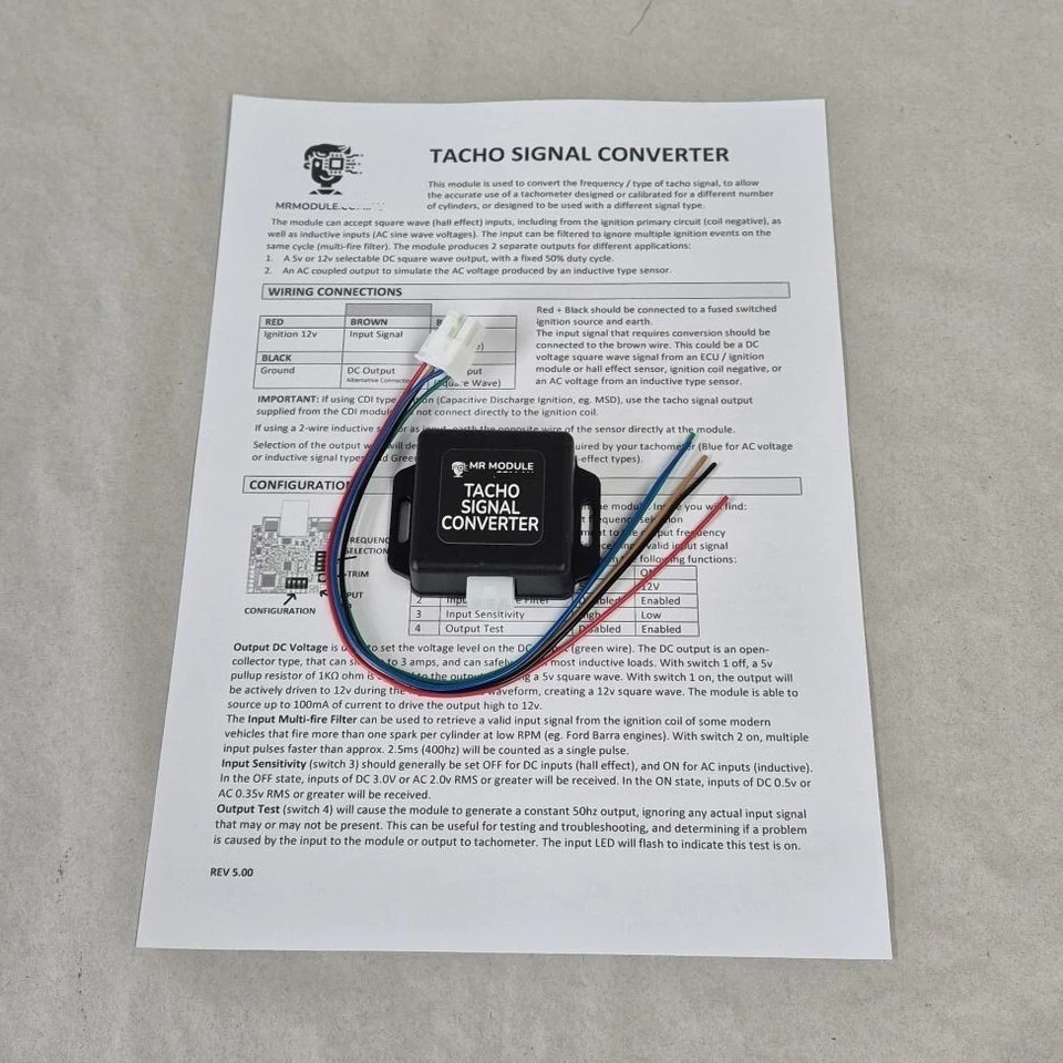 Tacho Signal Converter - Universal Tach RPM Adaptor - Image 3 of 4