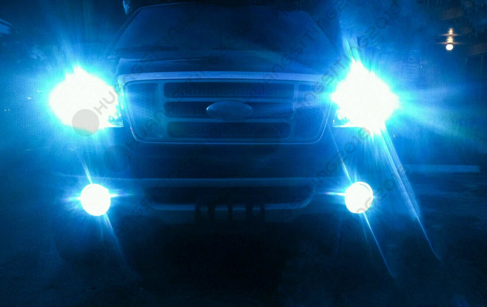 For Nissan Frontier 2005-2018 - 4PC 8000K LED Headlight Hi-Low + Fog Light Bulbs - Image 4 of 4