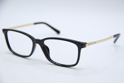 NEW MICHAEL KORS MK4060U TELLURIDE 3332 BLACK GOLD AUTHENTIC EYEGLASSES 54-15