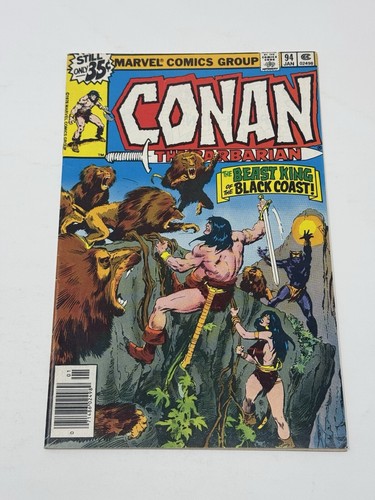 CONAN THE BARBARIAN # 94 MARVEL 1978 JOHN BUSCEMA ROY THOMAS BELIT ZULA - Bild 2 von 8