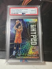 DIANA TAURASI 2021 PRIZM GET HYPED MOJO REFRACTOR /25 #3 MERCURY PSA 10 POP 1!